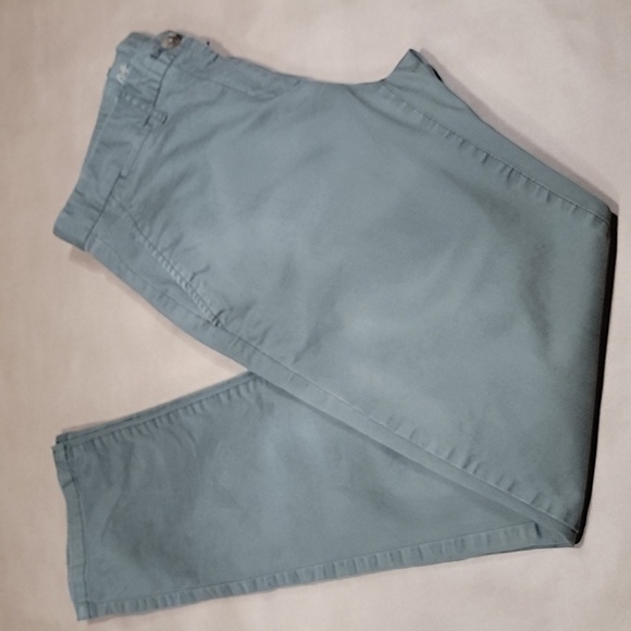 Khakis By Gap Size 4 "Broken In Straight" Deep Olive Green Pants, Exc. Used Cond - Picture 5 of 12